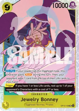 Jewelry Bonney (OP13 OP13-108) Carrying on His Will