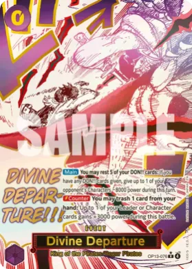 Divine Departure (OP13 OP13-076) Carrying on His Will