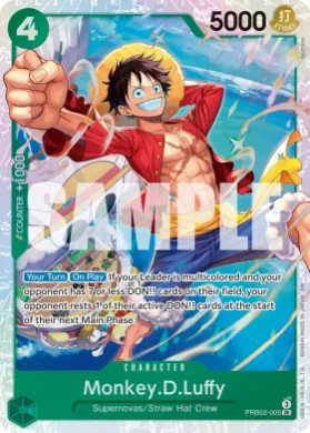 Monkey.D.Luffy (PRB02 PRB02-005) One Piece Card The Best Vol.2