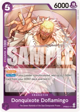 Donquixote Doflamingo (PRB02 PRB02-011) One Piece Card The Best Vol.2