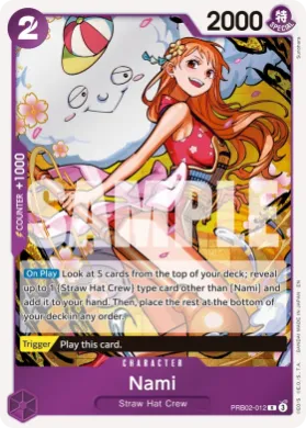 Nami (PRB02 PRB02-012) One Piece Card The Best Vol.2