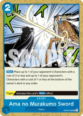 Ama no Murakumo Sword (PRB02 OP06-056) One Piece Card The Best Vol.2