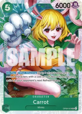 Carrot (PRB02 OP08-023) One Piece Card The Best Vol.2