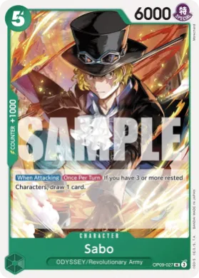 Sabo (PRB02 OP09-027) One Piece Card The Best Vol.2
