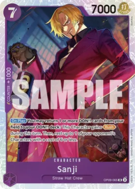 Sanji (PRB02 OP09-065) One Piece Card The Best Vol.2