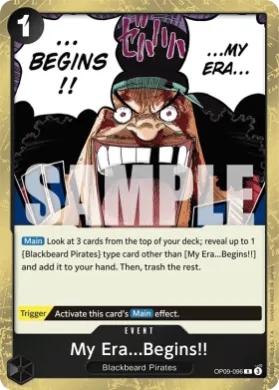 My Era...Begins!! (PRB02 OP09-096) One Piece Card The Best Vol.2