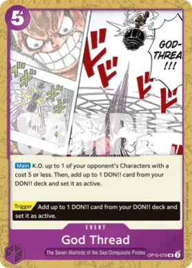 God Thread (PRB02 OP10-079) One Piece Card The Best Vol.2