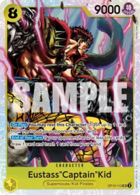 Eustass"Captain"Kid (PRB02 OP10-112) One Piece Card The Best Vol.2