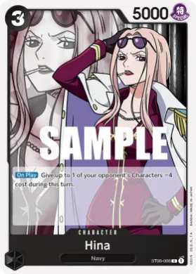 Hina (PRB02 ST06-008) One Piece Card The Best Vol.2