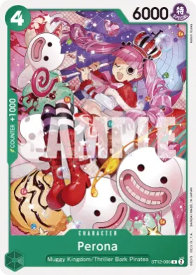 Perona (PRB02 ST12-005) One Piece Card The Best Vol.2