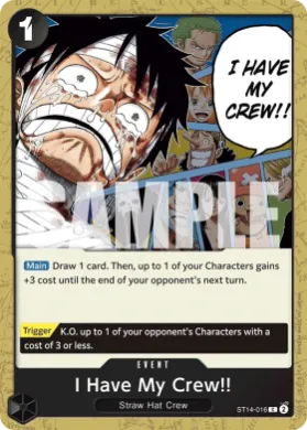 I Have My Crew!! (PRB02 ST14-016) One Piece Card The Best Vol.2