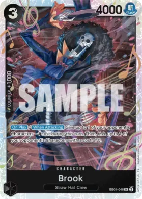 Brook (PRB02 EB01-046) One Piece Card The Best Vol.2