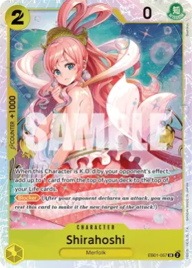Shirahoshi (PRB02 EB01-057) One Piece Card The Best Vol.2