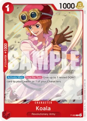 Koala (PRB02 P-069) One Piece Card The Best Vol.2
