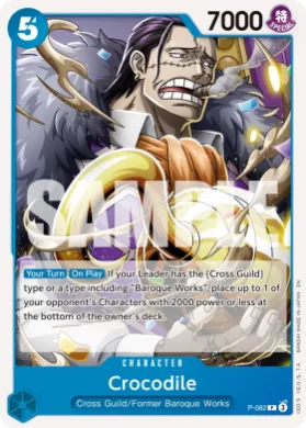 Crocodile (PRB02 P-082) One Piece Card The Best Vol.2