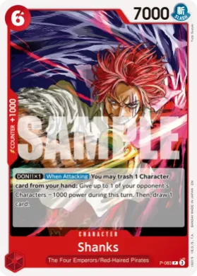 Shanks (PRB02 P-083) One Piece Card The Best Vol.2