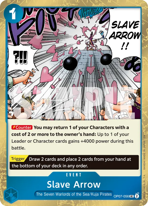 Slave Arrow OP07-056 One Piece card