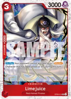 Limejuice (PRB02 OP09-014) One Piece Card The Best Vol.2