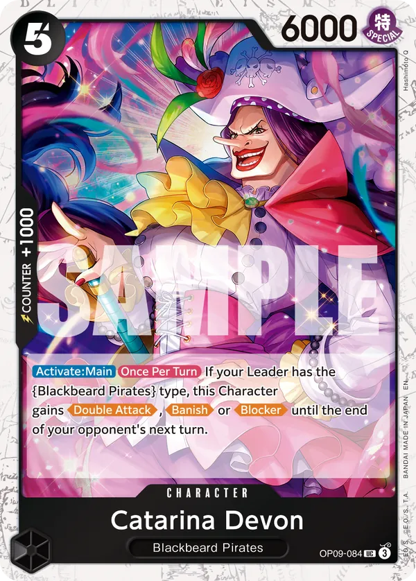 Catarina Devon OP09-084 One Piece card