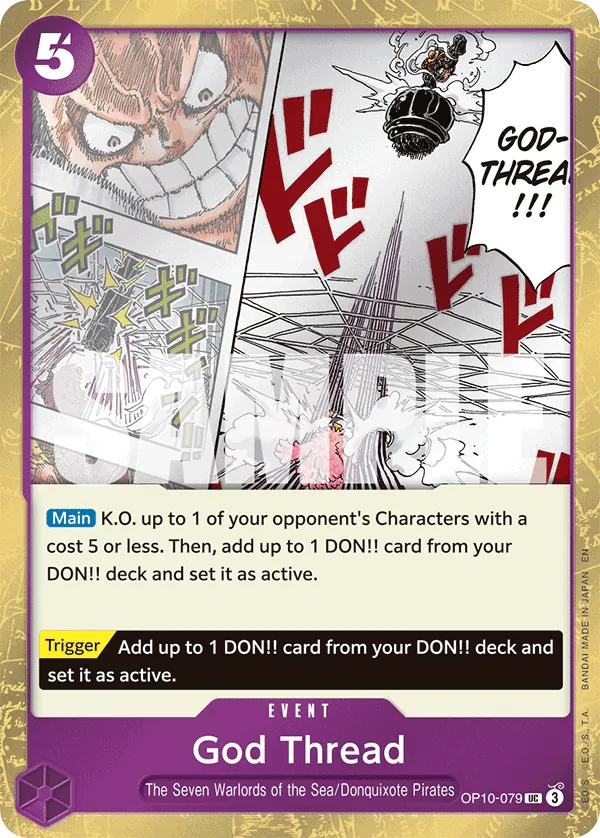 God Hand Thread God Thread (PRB02 OP10-079) One Piece Card The Best Vol.2 - TCGGO.com