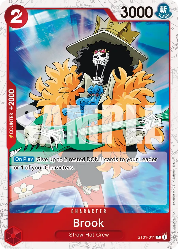 Brook ST01-011 One Piece card