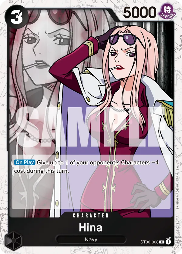 Hina ST06-008 One Piece card