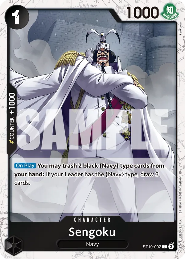 Sengoku ST19-002 One Piece card