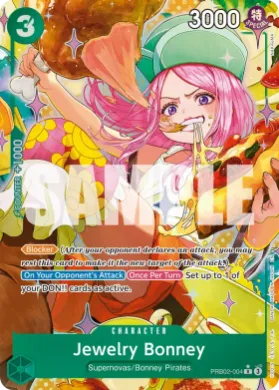 Jewelry Bonney (PRB02 PRB02-004) One Piece Card The Best Vol.2