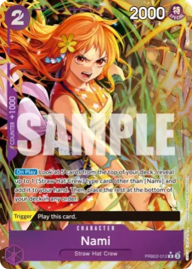 Nami (PRB02 PRB02-012) One Piece Card The Best Vol.2