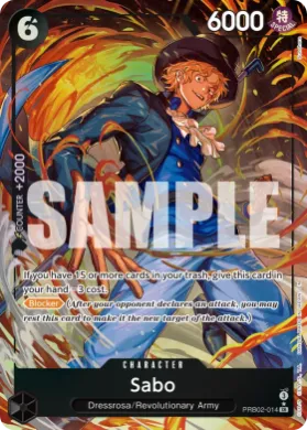 Sabo (PRB02 PRB02-014) One Piece Card The Best Vol.2