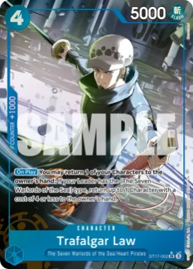 Trafalgar Law (PRB02 ST17-002) One Piece Card The Best Vol.2