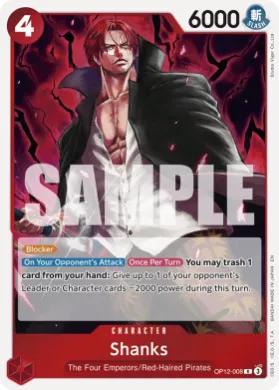 Shanks (OP12 OP12-008) Legacy of the Master