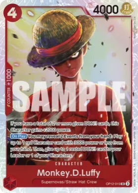 Monkey.D.Luffy (OP12 OP12-015) Legacy of the Master