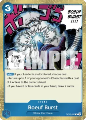 Boeuf Burst (OP12 OP12-060) Legacy of the Master