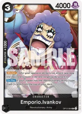 Emporio.Ivankov (OP12 OP12-084) Legacy of the Master