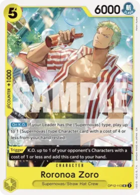 Roronoa Zoro (OP12 OP12-113) Legacy of the Master