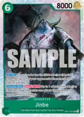 Jinbe (OP11 OP11-031) A Fist of Divine Speed