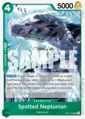 Spotted Neptunian (OP11 OP11-036) A Fist of Divine Speed