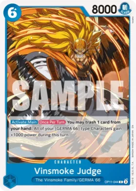 Vinsmoke Judge (OP11 OP11-044) A Fist of Divine Speed