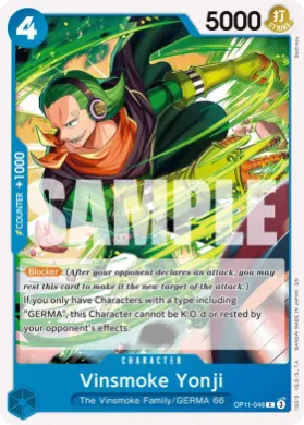 Vinsmoke Yonji (OP11 OP11-046) A Fist of Divine Speed