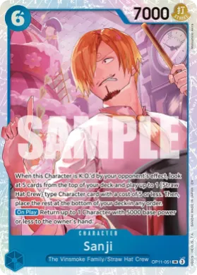 Sanji (OP11 OP11-051) A Fist of Divine Speed