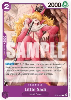 Little Sadi (OP11 OP11-063) A Fist of Divine Speed