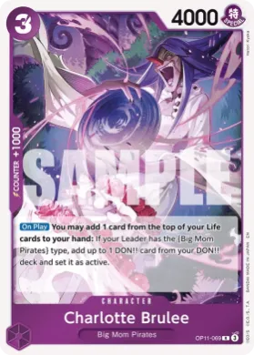 Charlotte Brulee (OP11 OP11-069) A Fist of Divine Speed