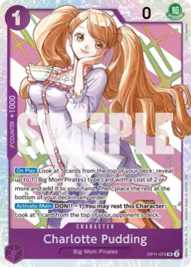 Charlotte Pudding (OP11 OP11-070) A Fist of Divine Speed