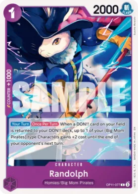 Randolph (OP11 OP11-077) A Fist of Divine Speed