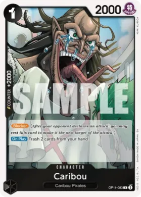 Caribou (OP11 OP11-083) A Fist of Divine Speed