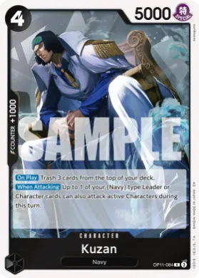 Kuzan (OP11 OP11-084) A Fist of Divine Speed