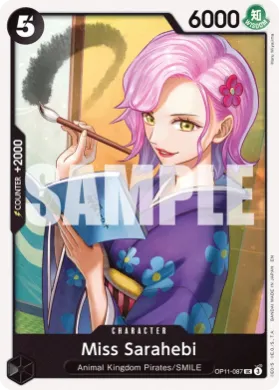 Miss Sarahebi (OP11 OP11-087) A Fist of Divine Speed