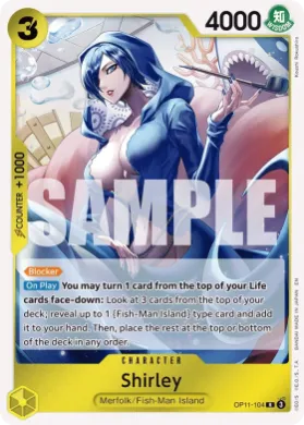 Shirley (OP11 OP11-104) A Fist of Divine Speed