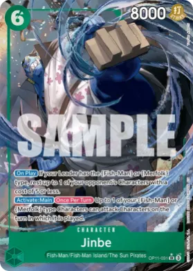 Jinbe (OP11 OP11-031) A Fist of Divine Speed
